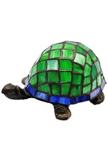 Trukado Giftware & Lifestyle -  Schildpad Sfeerlamp  Tiffany Stijl groen