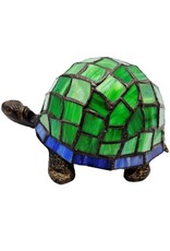 Trukado Giftware & Lifestyle -  Schildpad Sfeerlamp  Tiffany Stijl groen