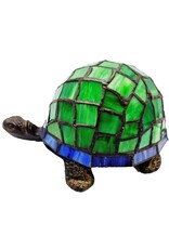 Trukado Giftware & Lifestyle -  Schildpad Sfeerlamp  Tiffany Stijl groen