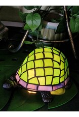 Trukado Giftware & Lifestyle -  Turtle Atmosphere Lamp Tiffany Style Green