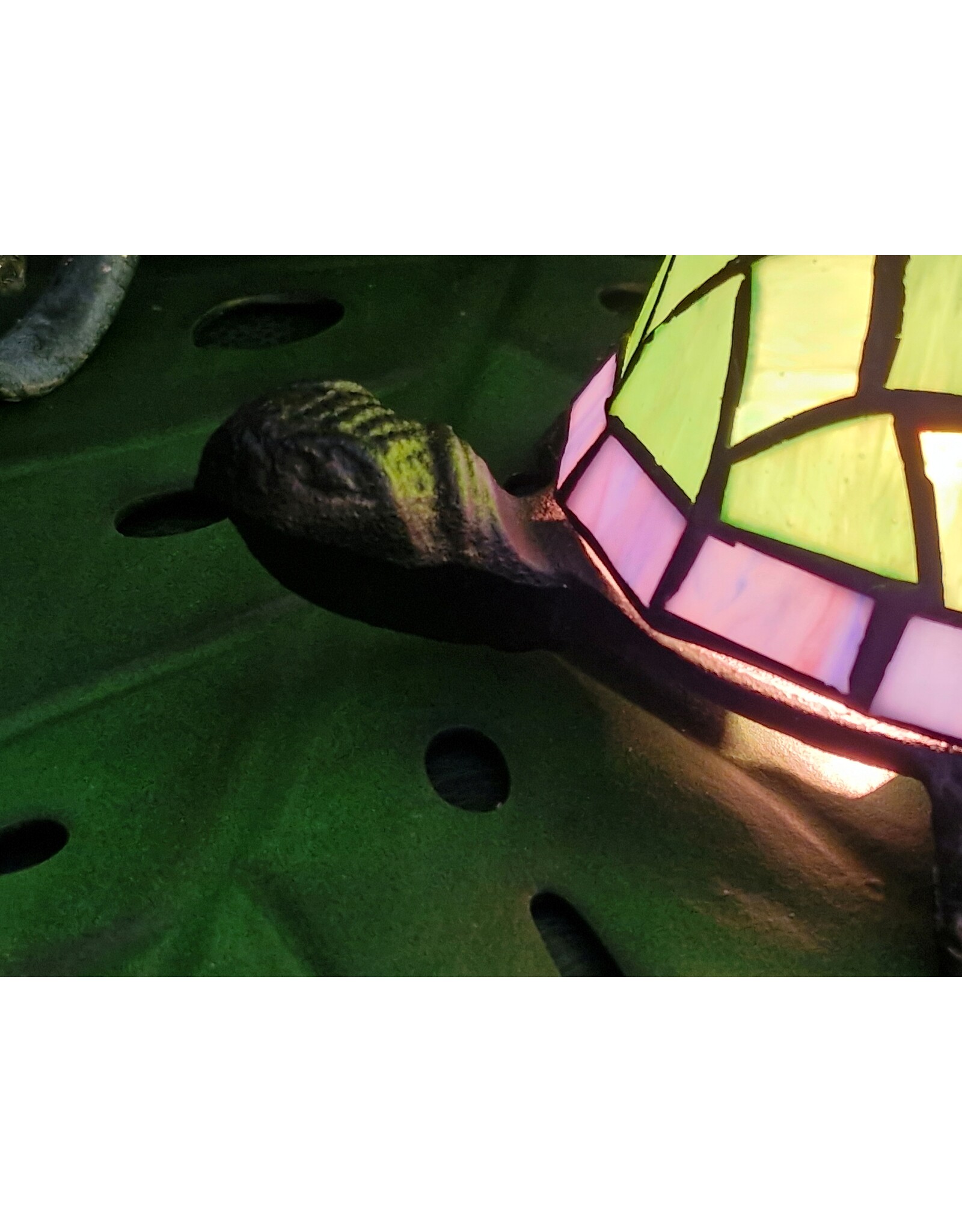 Trukado Giftware & Lifestyle -  Turtle Atmosphere Lamp Tiffany Style Green