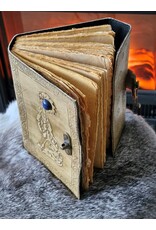 JM Handicrafts Miscellaneous - Celtic Wolf Leather Journal with lock