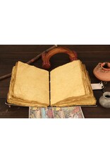 ONK Miscellaneous - Magic Forest Leather Notebook Moon Phases 18x13cm
