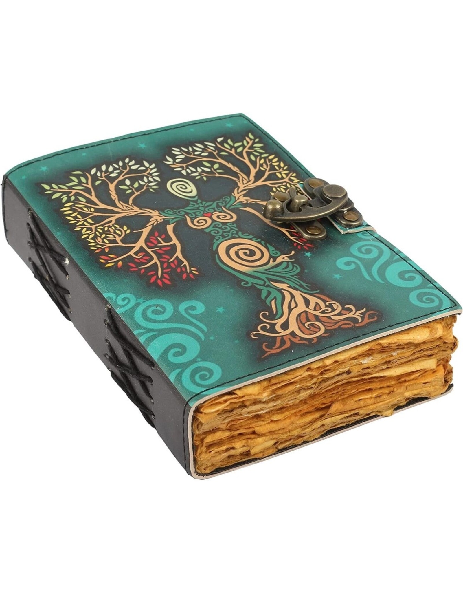 JM Handicrafts Miscellaneous - Tree of Life Mother Earth Leather Journal
