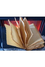 RK Handicrafts Miscellaneous - Leather Journal with Bookshelfs Print