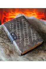 MITHD Miscellaneous - Dragons Leather Journal with Lock Amethyst