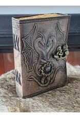 MITHD Miscellaneous - Draken Leren Dagboek met Slot Amethist