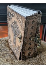 MITHD Miscellaneous - Keltisch Kruis Leren Dagboek  met slot