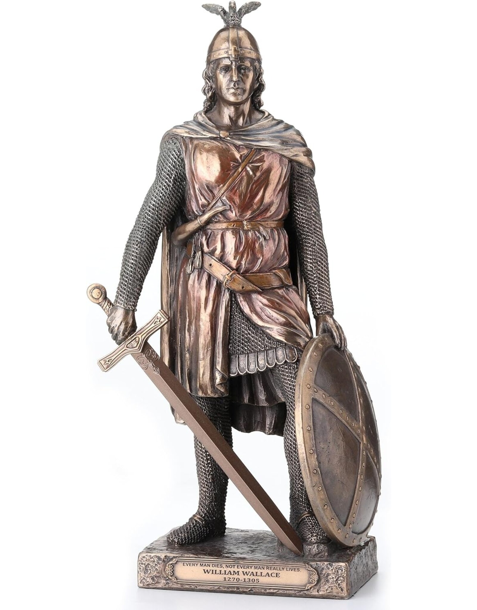 Veronese Design Giftware Figurines Collectables - Scottish Knight Sir William Wallace Veronese Design