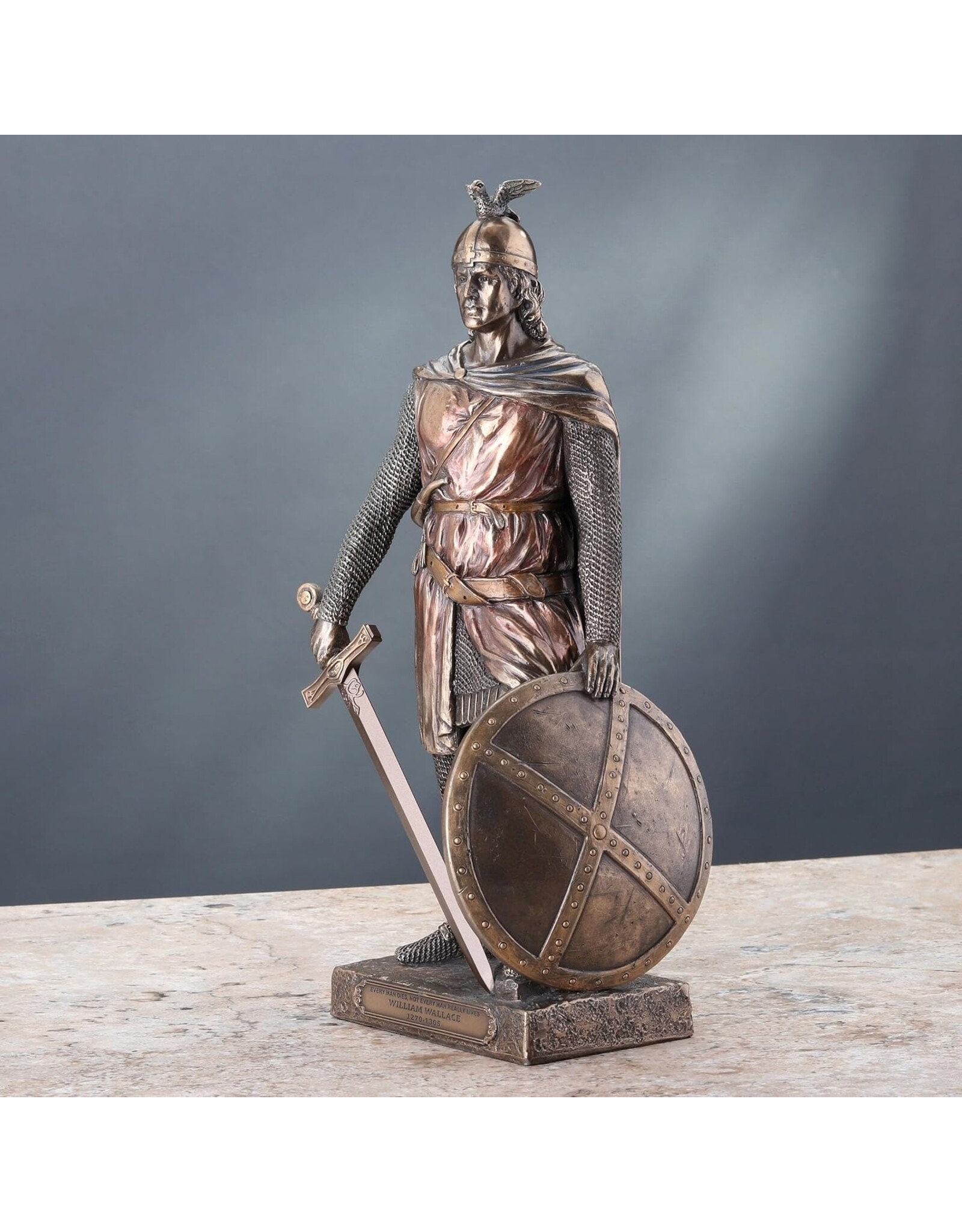 Veronese Design Giftware Figurines Collectables - Scottish Knight Sir William Wallace Veronese Design