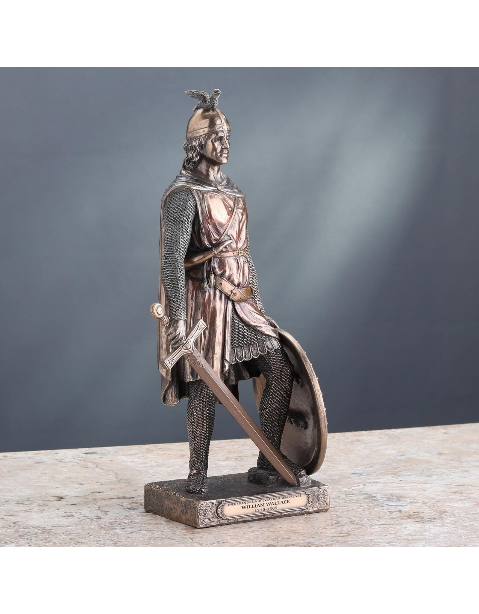 Veronese Design Giftware Figurines Collectables - Scottish Knight Sir William Wallace Veronese Design