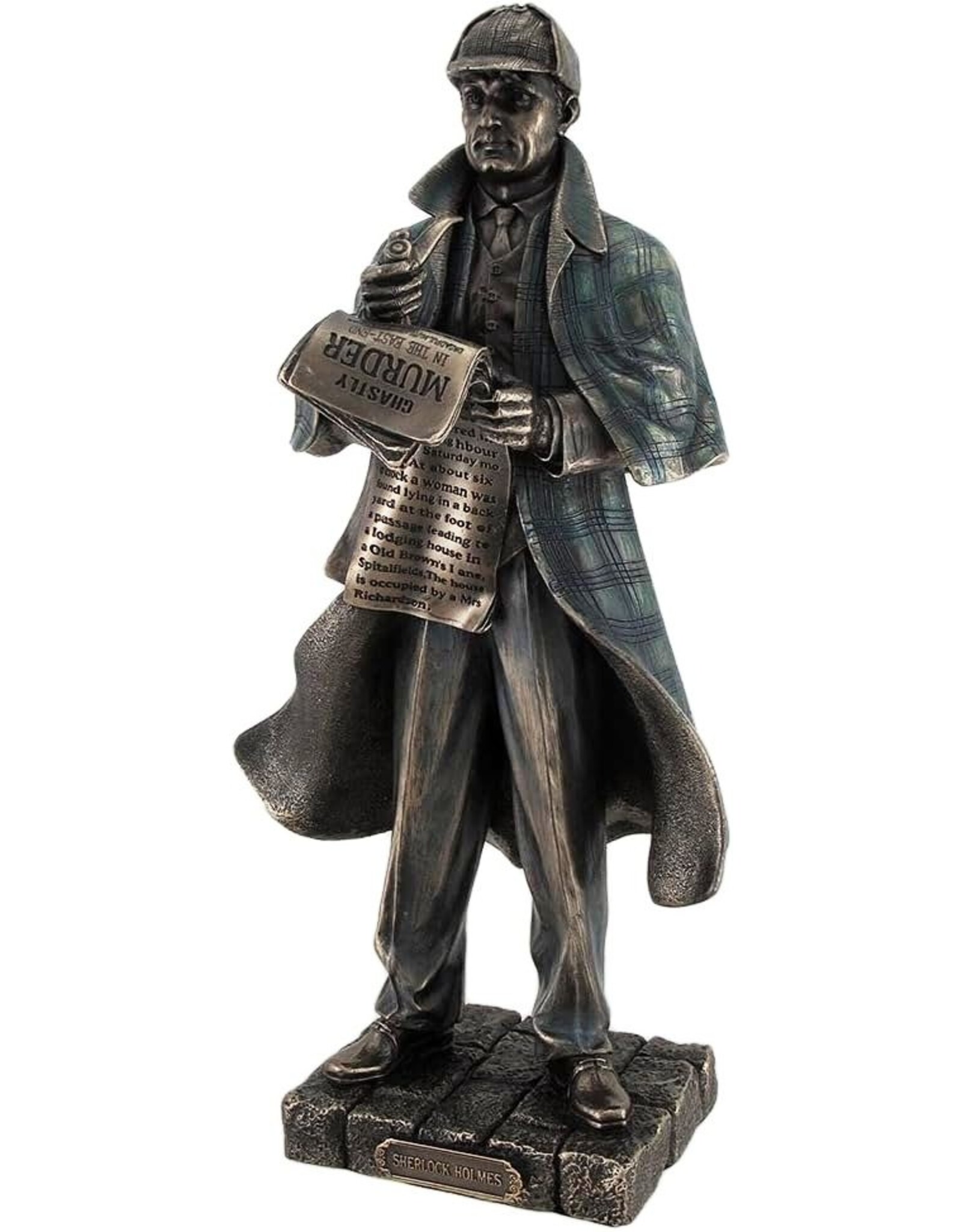 Veronese Design Giftware Figurines Collectables - Sherlock Holmes statue Veronese Design