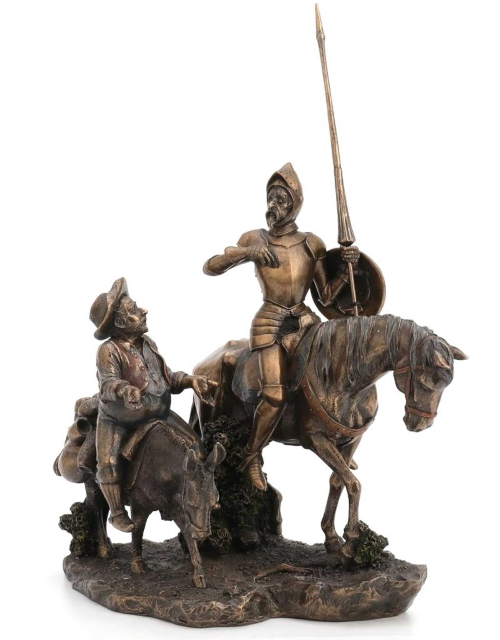 Veronese Design Giftware Beelden Collectables  - Don Quichot beeld  Veronese Design  35cm