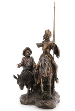 Veronese Design Giftware Beelden Collectables  - Don Quichot beeld  Veronese Design  35cm