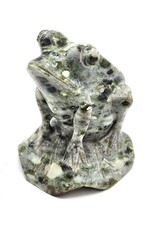 JB Giftware & Lifestyle - Kikkerbeeldje van Marmer - 10cm