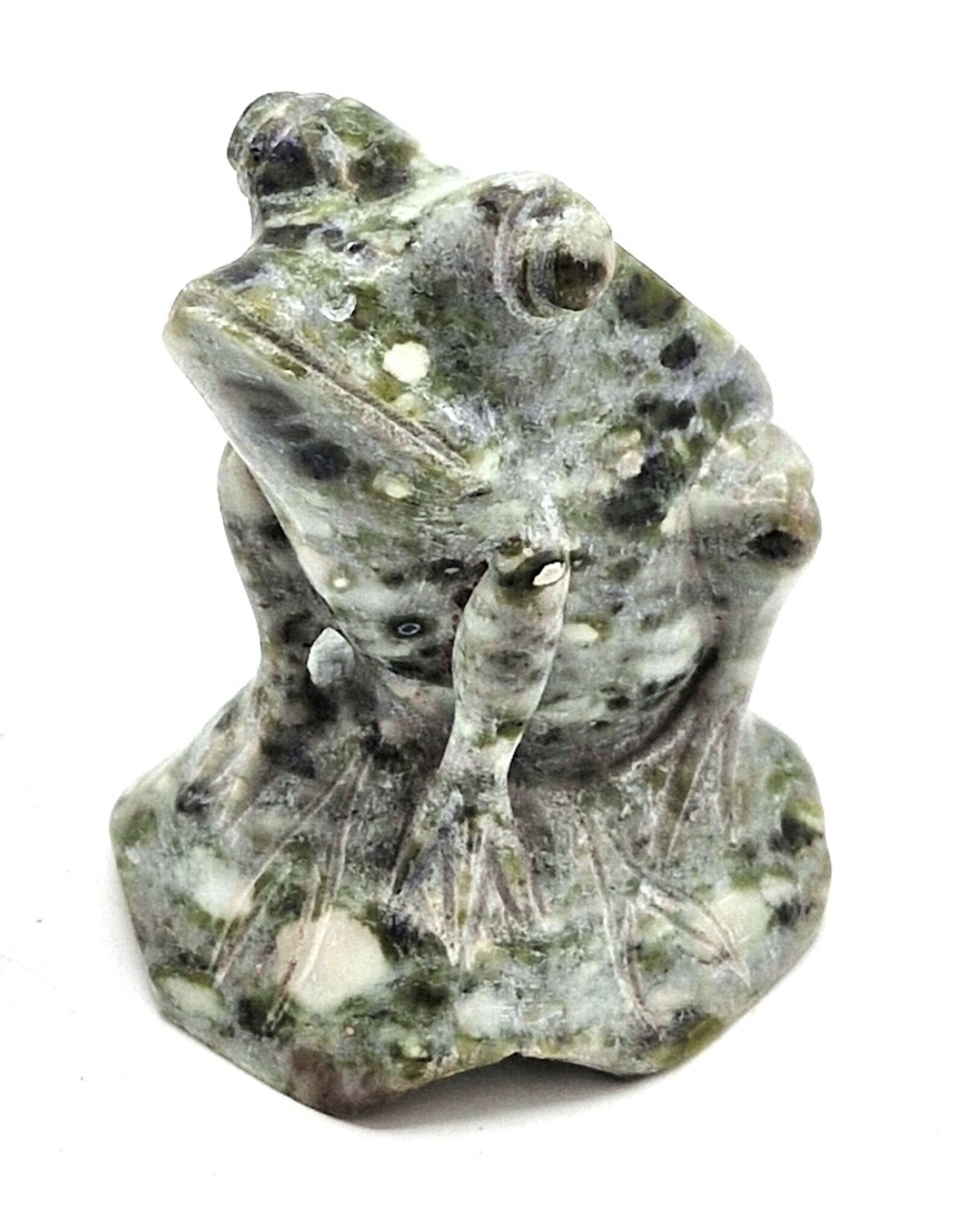 JB Giftware & Lifestyle - Kikkerbeeldje van Marmer - 10cm