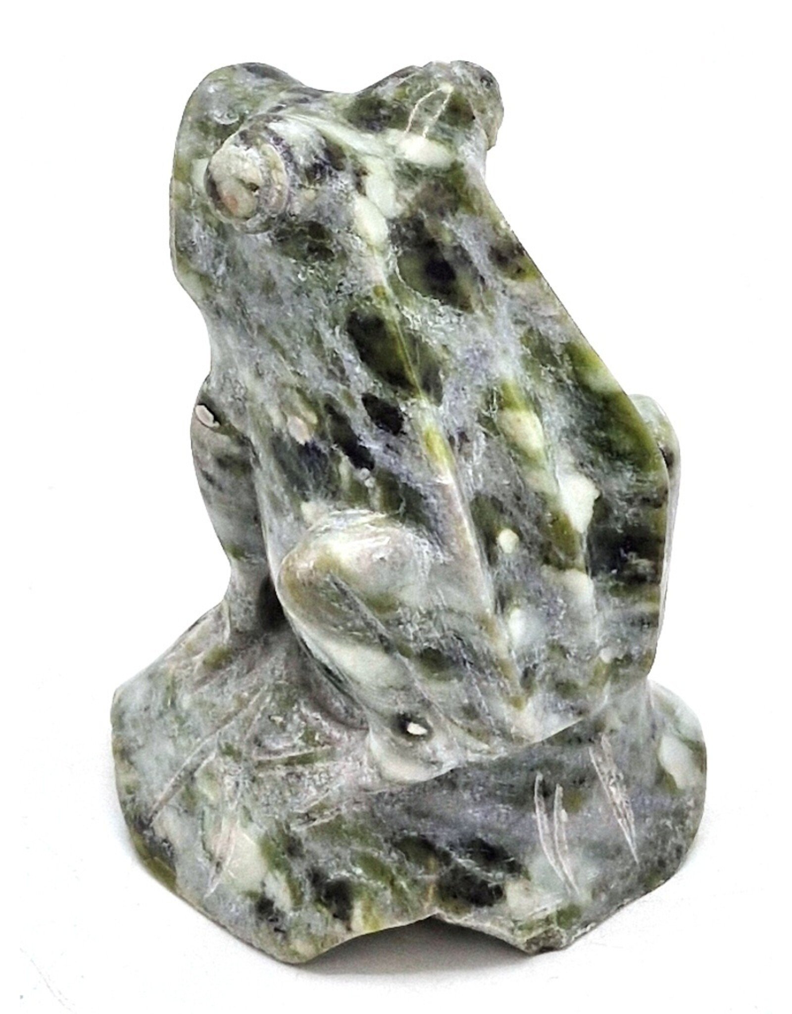 JB Giftware & Lifestyle - Kikkerbeeldje van Marmer - 10cm