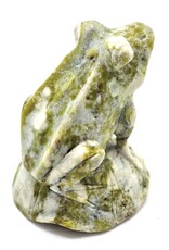 JB Giftware & Lifestyle - Kikkerbeeldje van Marmer - 10cm