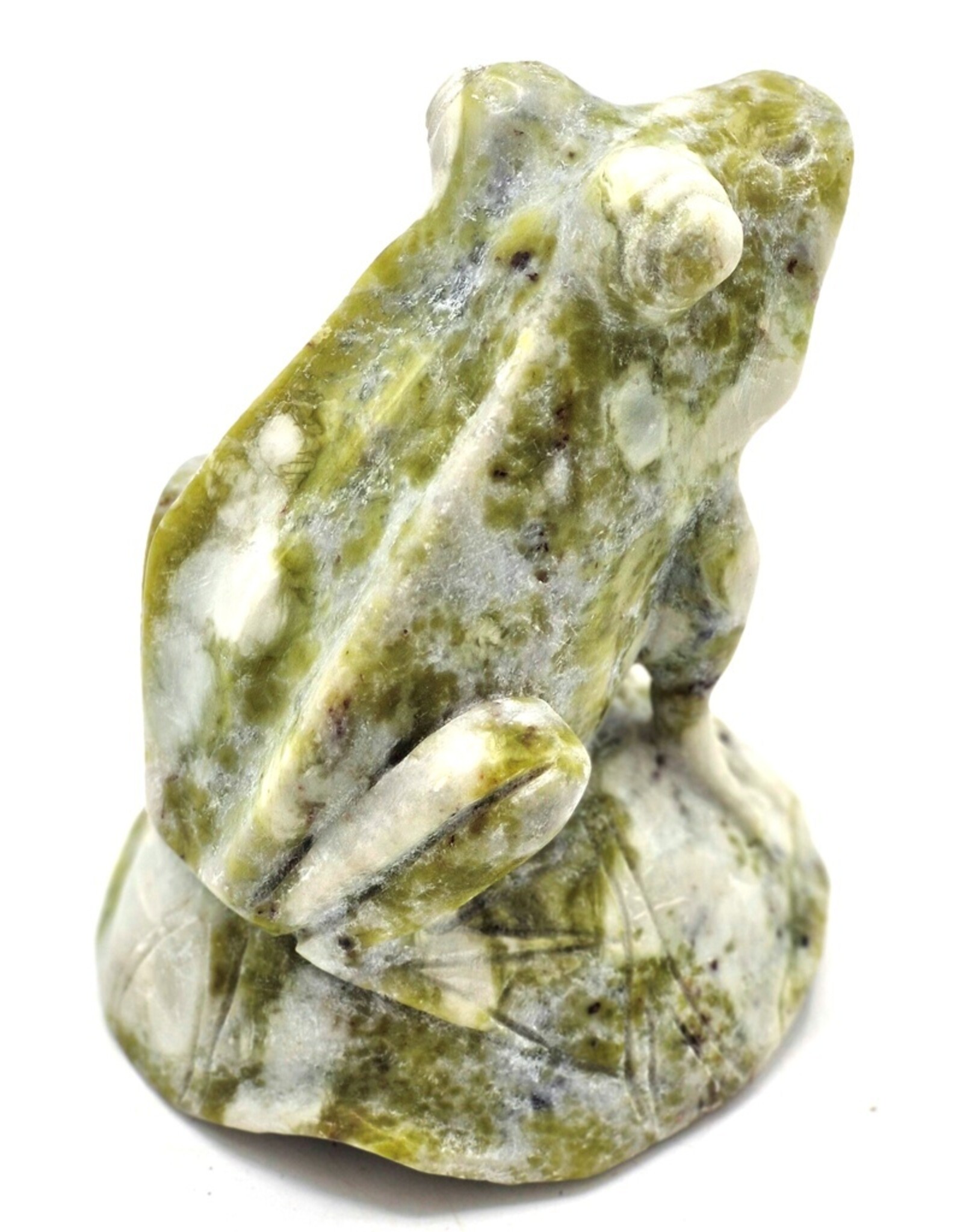 JB Giftware & Lifestyle - Kikkerbeeldje van Marmer - 10cm