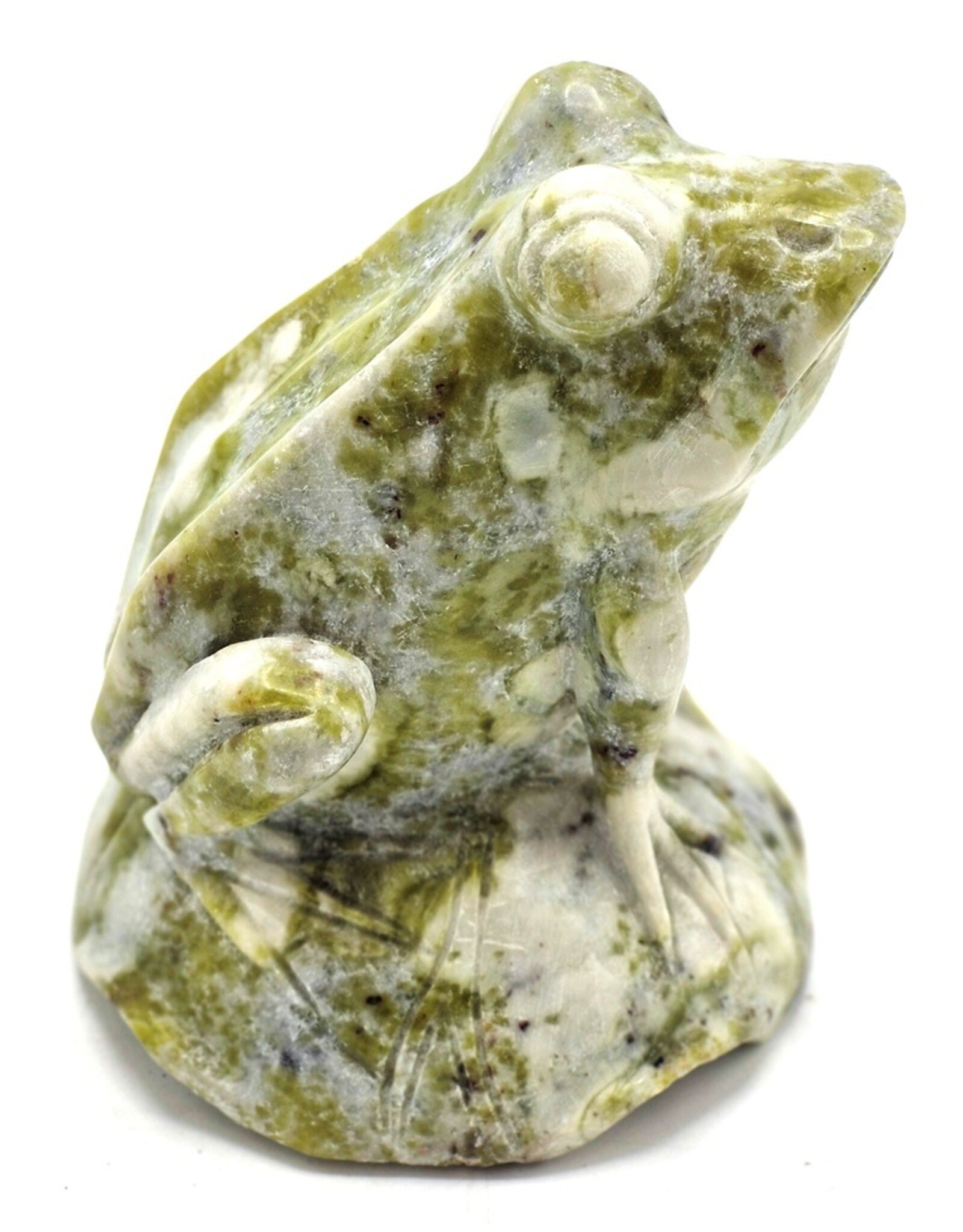 JB Giftware & Lifestyle - Kikkerbeeldje van Marmer - 10cm