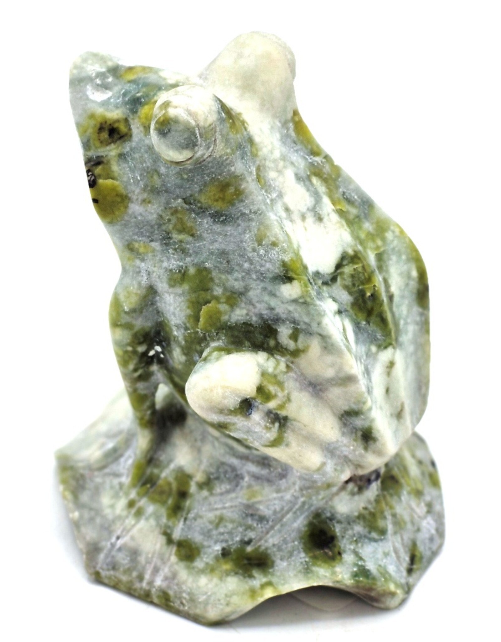 JB Giftware & Lifestyle - Kikkerbeeldje van Marmer - 10cm