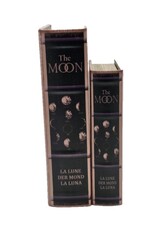Trukado Giftware & Lifestyle - Opbergdoos Boek Maanfasen Set van 2-Medium