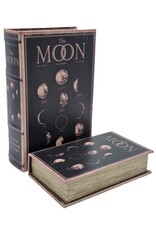 Trukado Giftware & Lifestyle - Opbergdoos Boek Maanfasen Set van 2-Medium