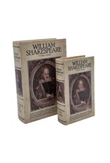 Trukado Giftware & Lifestyle - Opbergdoos Boek William Shakespeare Set van 2-M