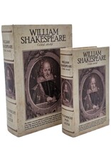 Trukado Giftware & Lifestyle - Opbergdoos Boek William Shakespeare Set van 2-M