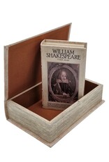 Trukado Giftware & Lifestyle - Opbergdoos Boek William Shakespeare Set van 2-M