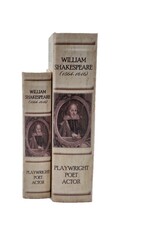 Trukado Giftware & Lifestyle - Opbergdoos Boek William Shakespeare Set van 2-M