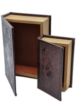 Trukado Miscellaneous - Antiek Boek Opbergdoos - Set van 2