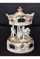 Trukado Giftware & Lifestyle - Vintage Speeldoos Carrousel Slaapliedje