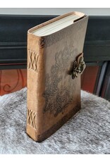 AWG Miscellaneous - Leather Notebook Greenman embossing 20cm x 15cm