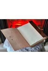 AWG Miscellaneous - Leather Notebook Greenman embossing 20cm x 15cm