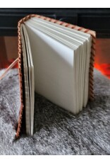 AWG Miscellaneous - Leather Notebook with wrap Book of Thoughts 15.5x11.5cm
