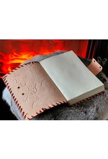 AWG Miscellaneous - Leather Notebook World Map 18x13cm