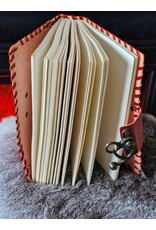 AWG Miscellaneous - Leather Notebook World Map 18x13cm