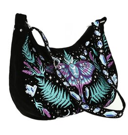 Restyle Enchanted Forest Round Bag with Magical Embroidery