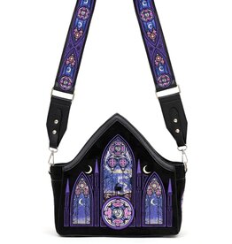 Restyle Aurora handtas met Noorderlicht Boorduurwerk