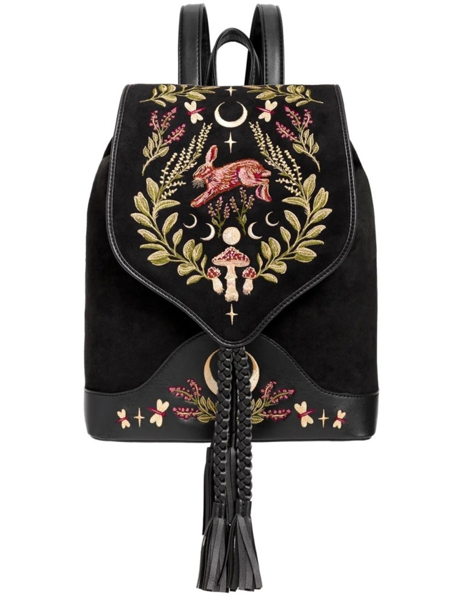 Restyle Fantasy bags and wallets - Hare Moon Backpack with Magical Embroidery