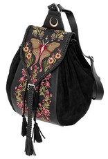 Restyle Fantasy tassen en portemonnees - Wilderwood Rugzak met Nachtvlinder en Wilde Bloemen