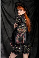 Restyle Fantasy tassen en portemonnees - Wilderwood Rugzak met Nachtvlinder en Wilde Bloemen