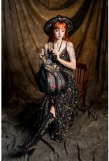 Restyle Fantasy tassen en portemonnees - Wilderwood Rugzak met Nachtvlinder en Wilde Bloemen