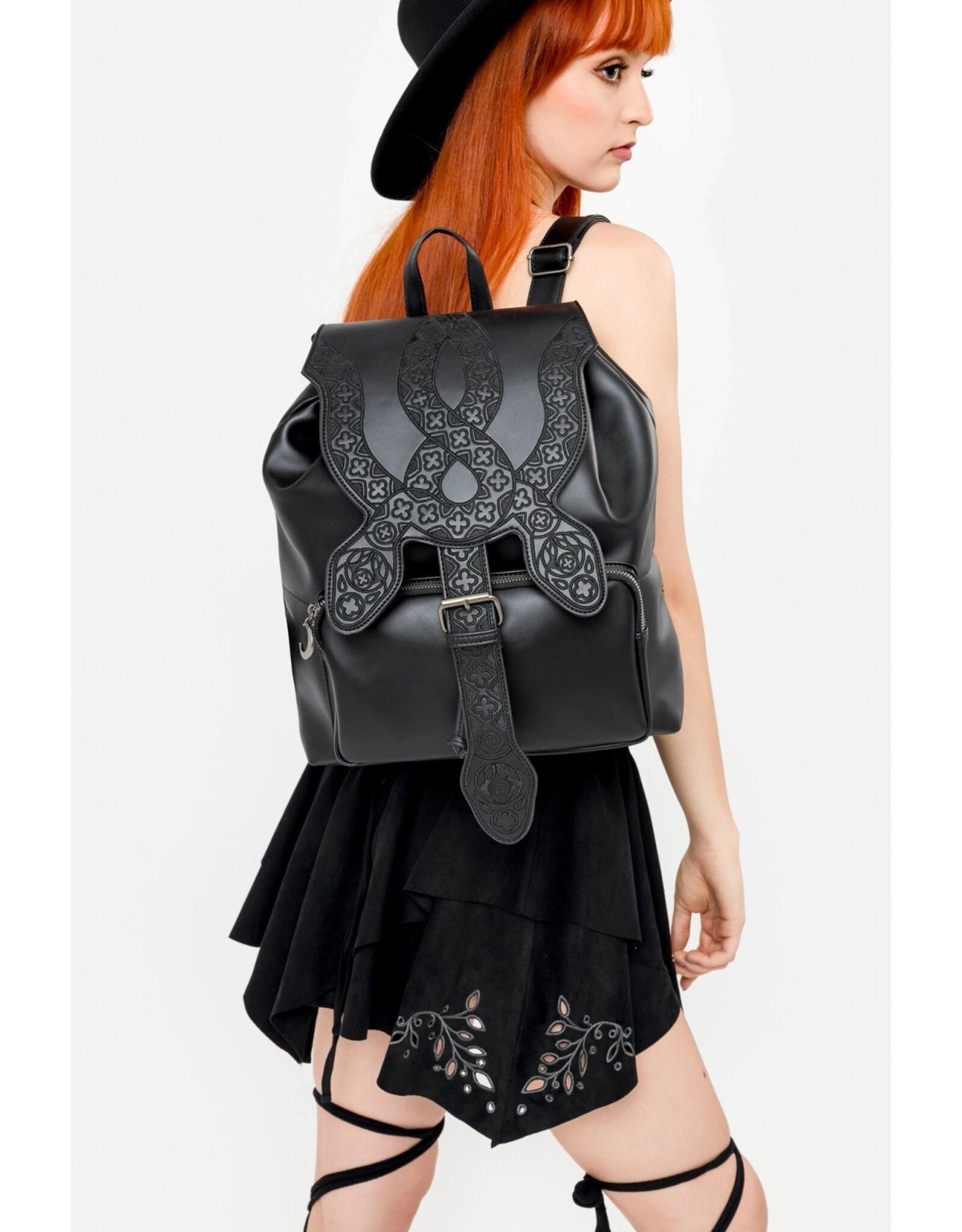 Restyle Gothic Tassen Steampunk Tassen - Cathedral Snake Gothic Rugzak