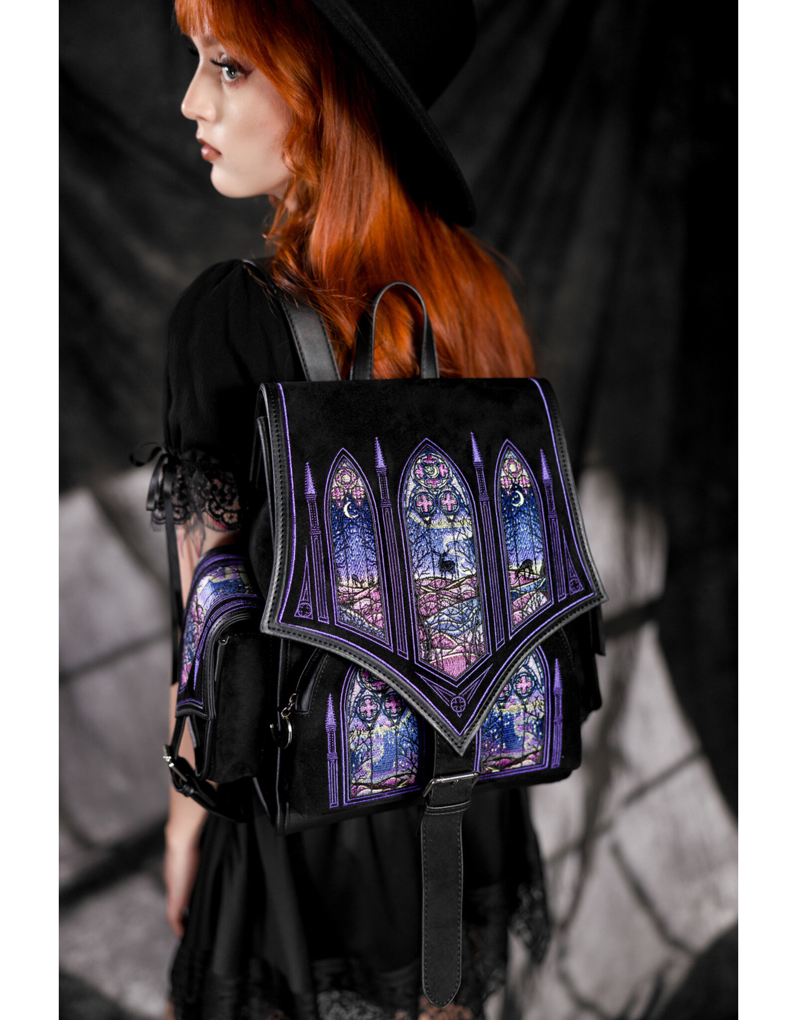 Restyle Gothic Tassen Steampunk Tassen - Noorderlicht Gothic Rugzak