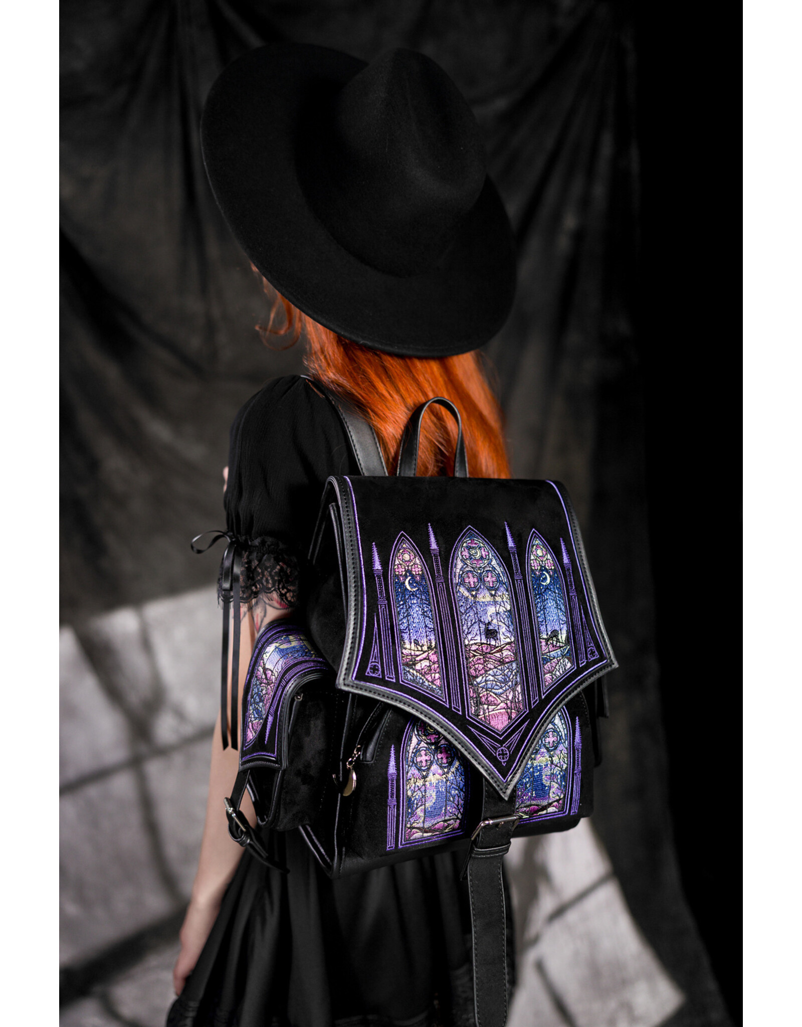 Restyle Gothic bags Steampunk bags - Northern Lights Gothic Backpack