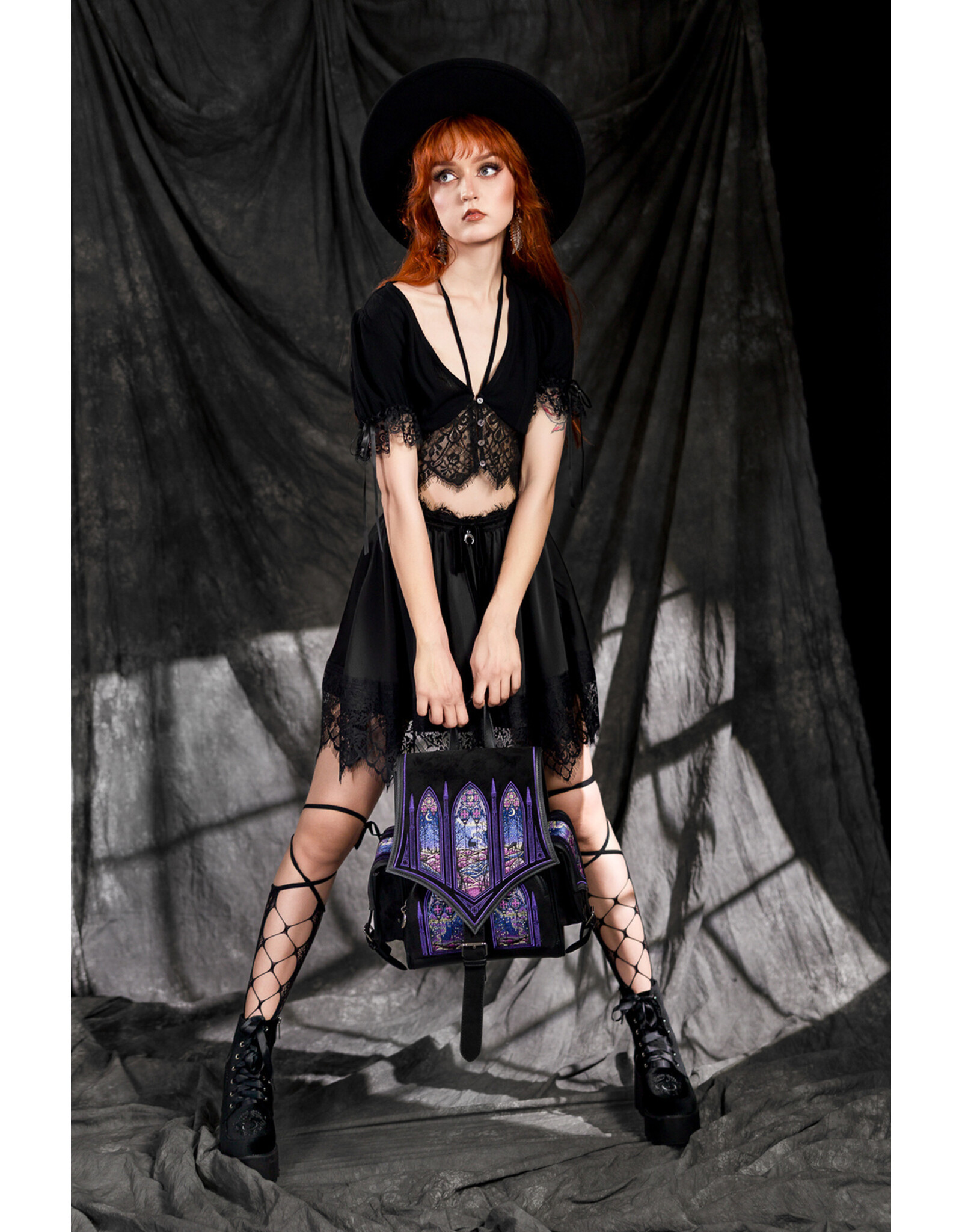 Restyle Gothic bags Steampunk bags - Northern Lights Gothic Backpack