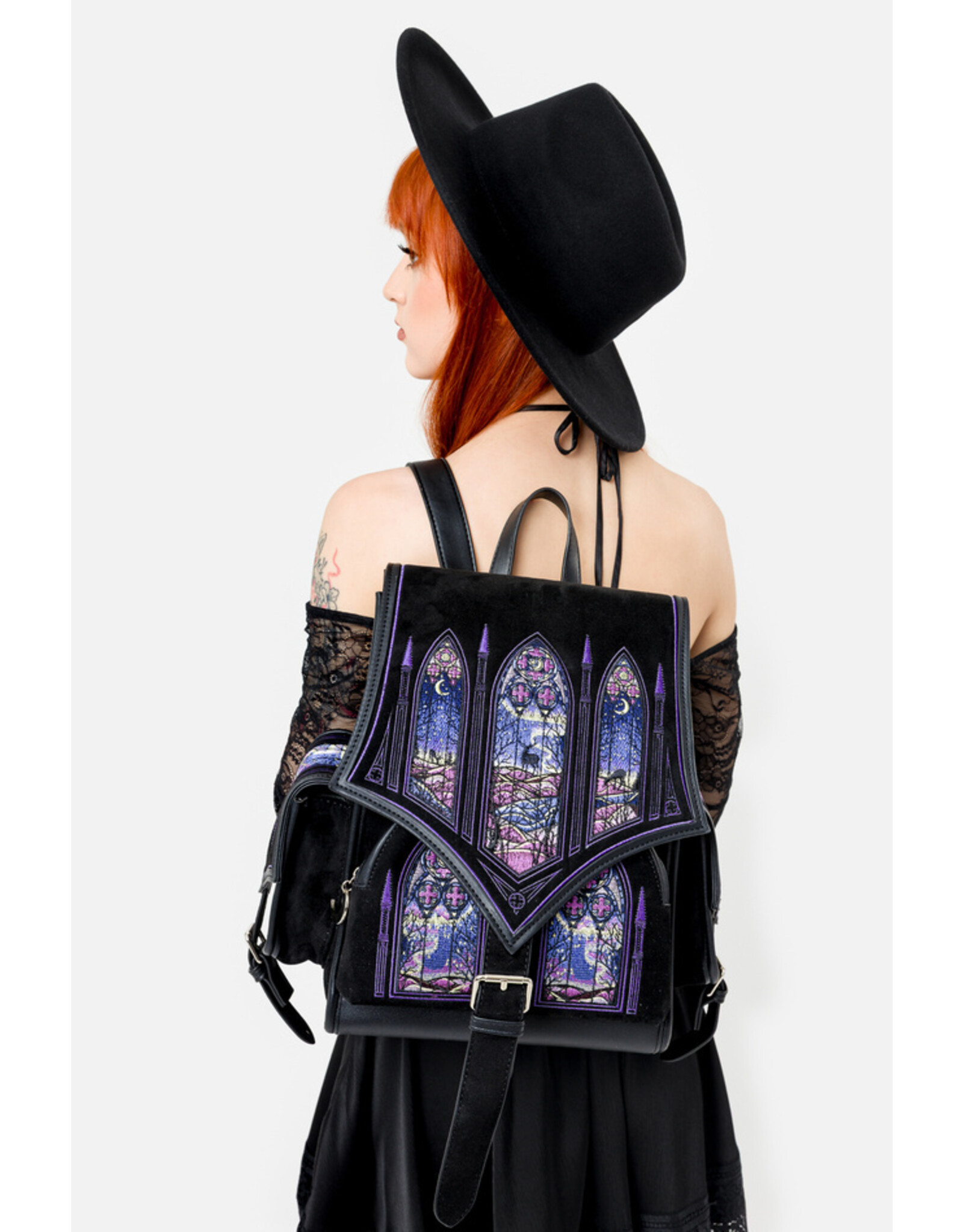 Restyle Gothic Tassen Steampunk Tassen - Noorderlicht Gothic Rugzak