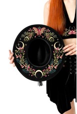 Restyle Gothic and Steampunk accessories - Wilderwood Hat with Magical Embroidery